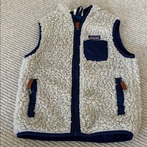 Patagonia Toddler Fleece Vest, Size 4T